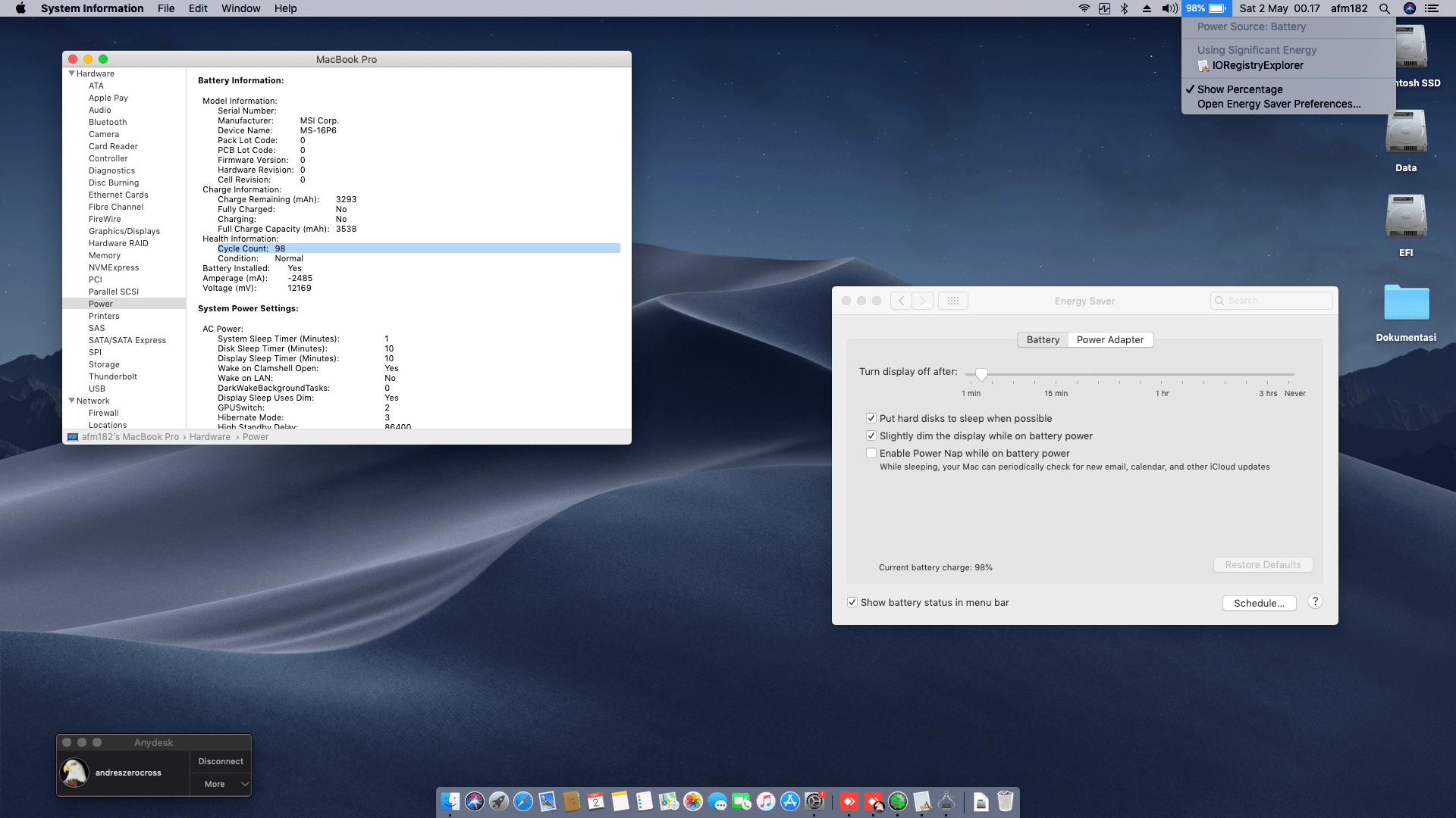 MSI GL63 8RC 2nd [CoffeeLake   Intel UHD 630 + I2C] 6
